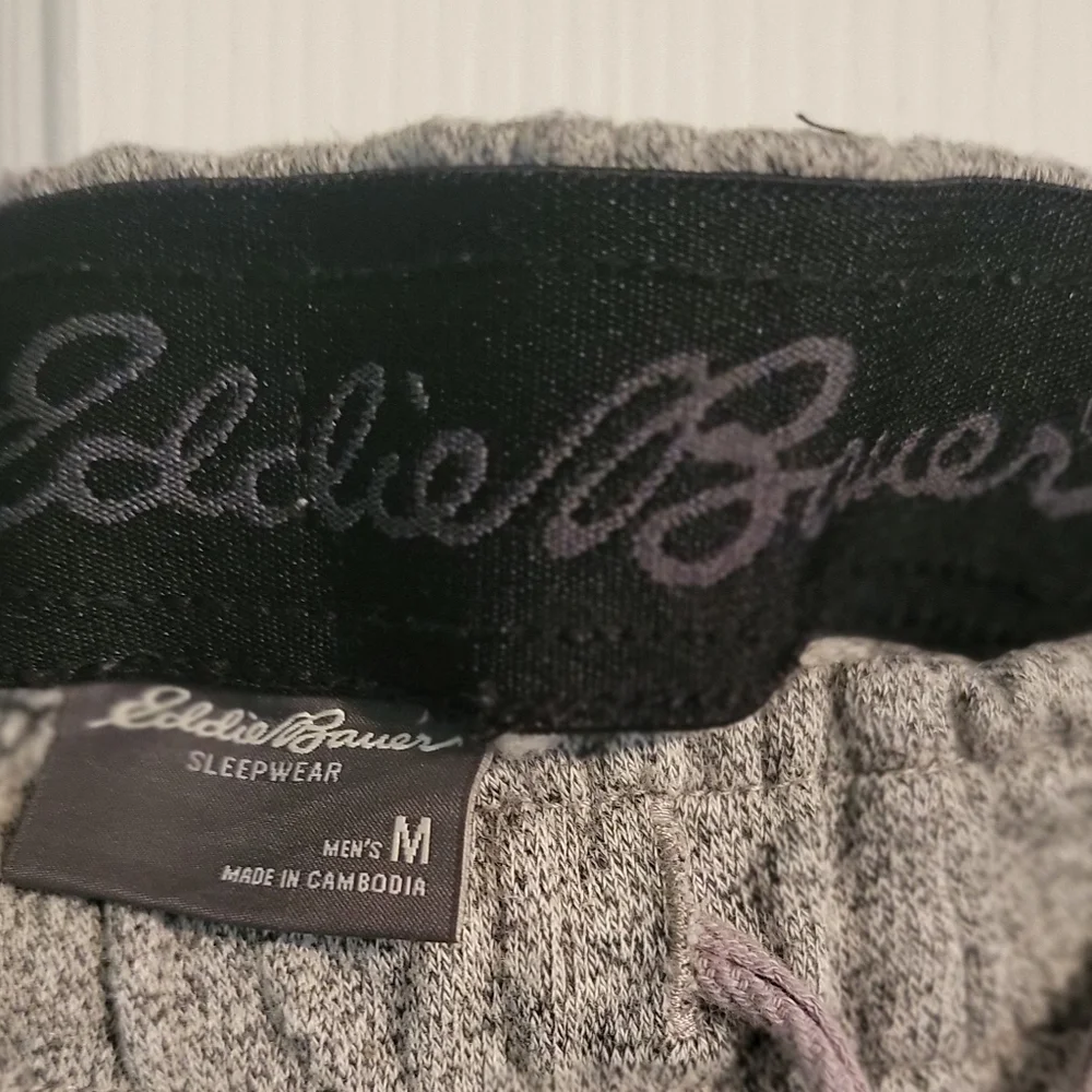 Eddie Bauer Heather Gray Sleepwear Pants - Picture 3 of 4